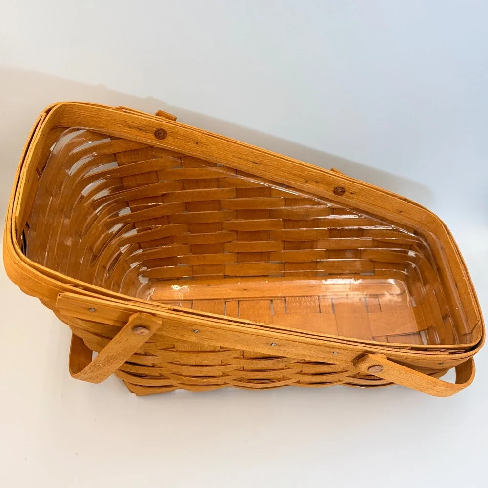 Longaberger handwoven basket